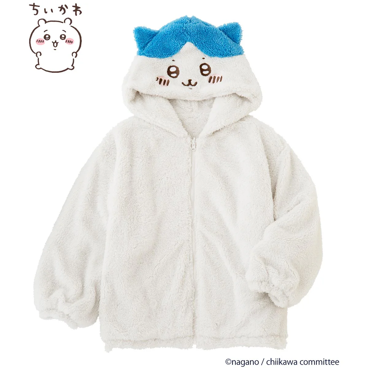 ちいかわ リバーシブルボアフーディ - Image 2