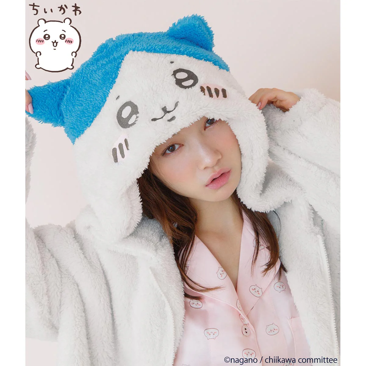 ちいかわ リバーシブルボアフーディ - Image 9