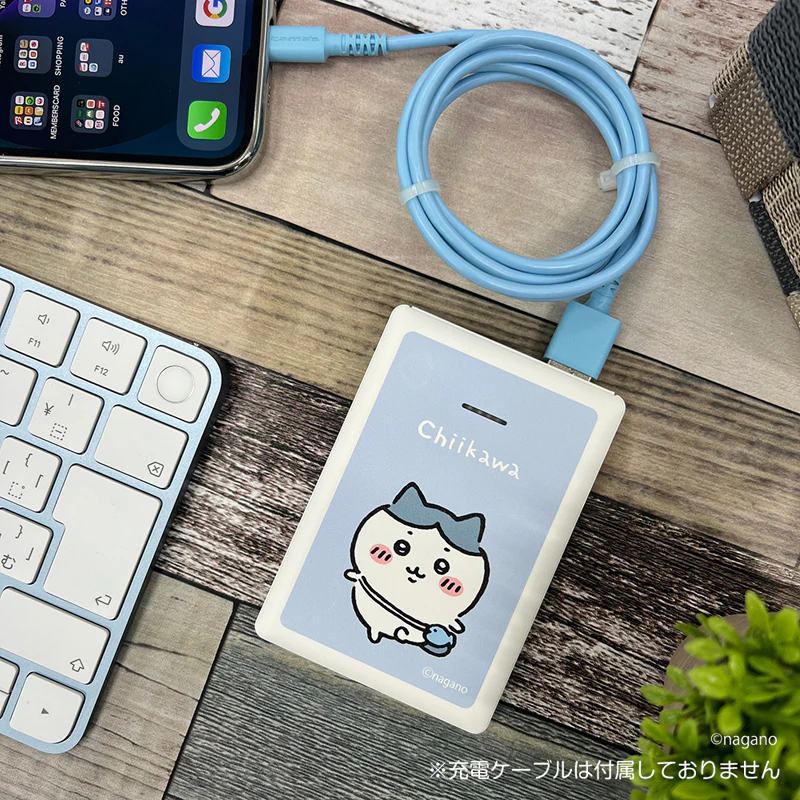 ちいかわ モバイルバッテリー5000（ハチワレ） - Image 4