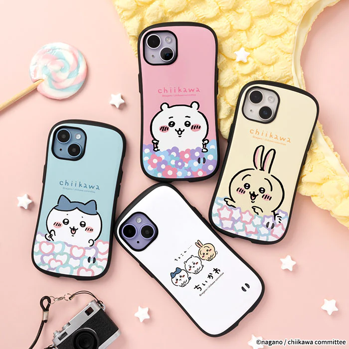 ちいかわ iFace First Class iPhone対応 ケース（ちいかわ/花） - Image 3