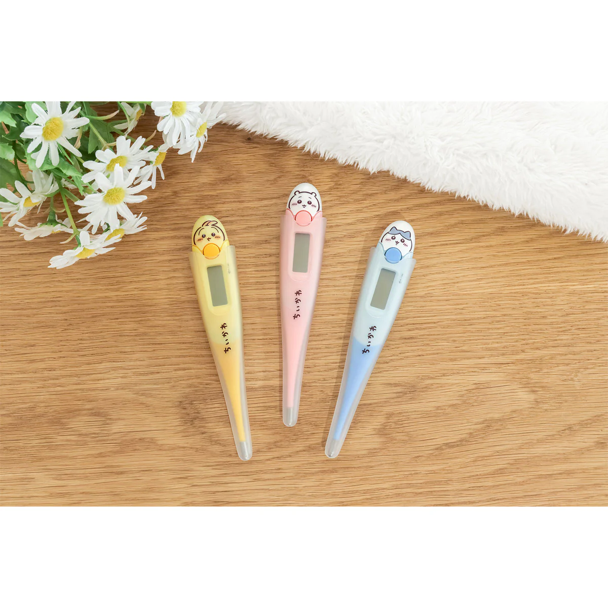 ちいかわ やわらかタッチ体温計（ハチワレ） - Image 6