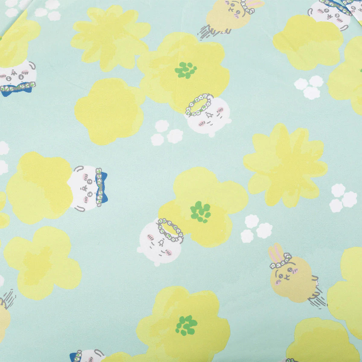 ちいかわ 折りたたみ日傘 遮光mini（花かんむり） - Image 5
