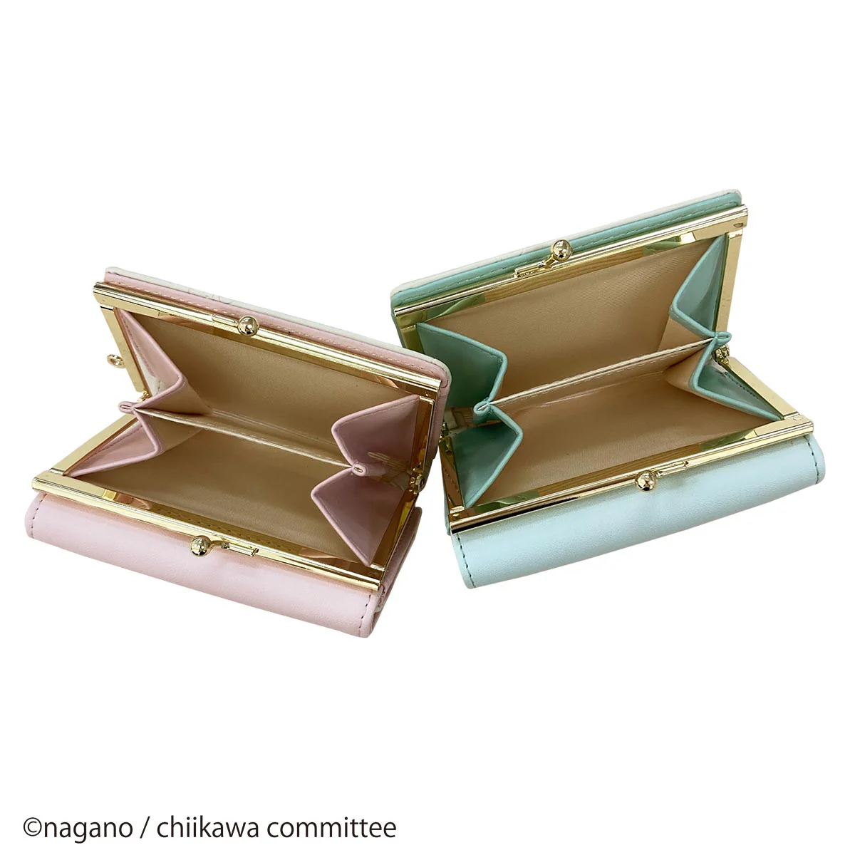 ちいかわ プリント口金財布（ミント） - Image 4