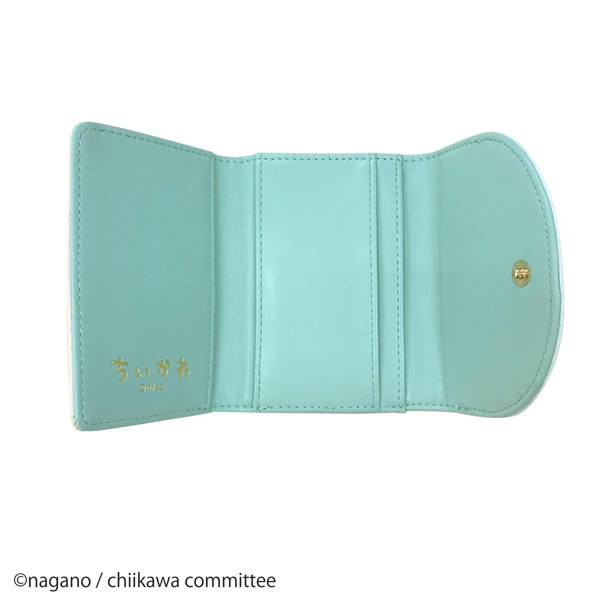 ちいかわ プリント口金財布（ミント） - Image 6