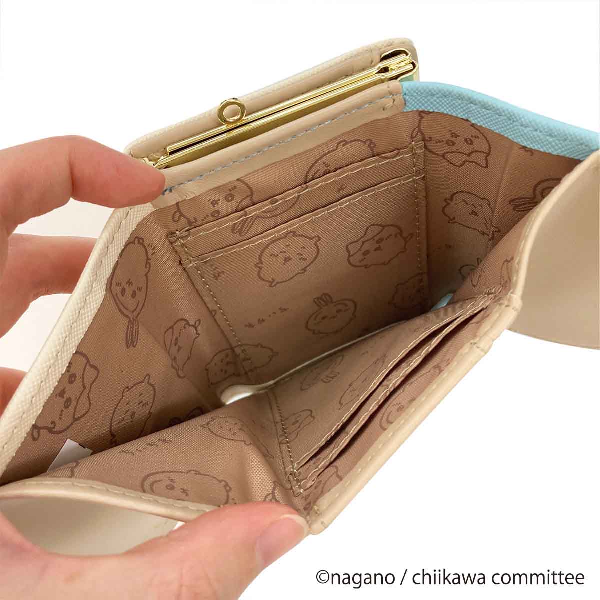 ちいかわ バッジ口金財布（ハチワレ） - Image 6