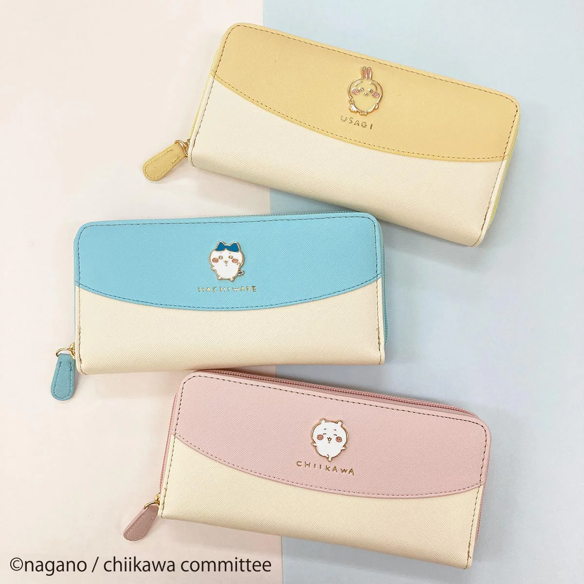 ちいかわ バッジラウンド長財布（ちいかわ） - Image 2