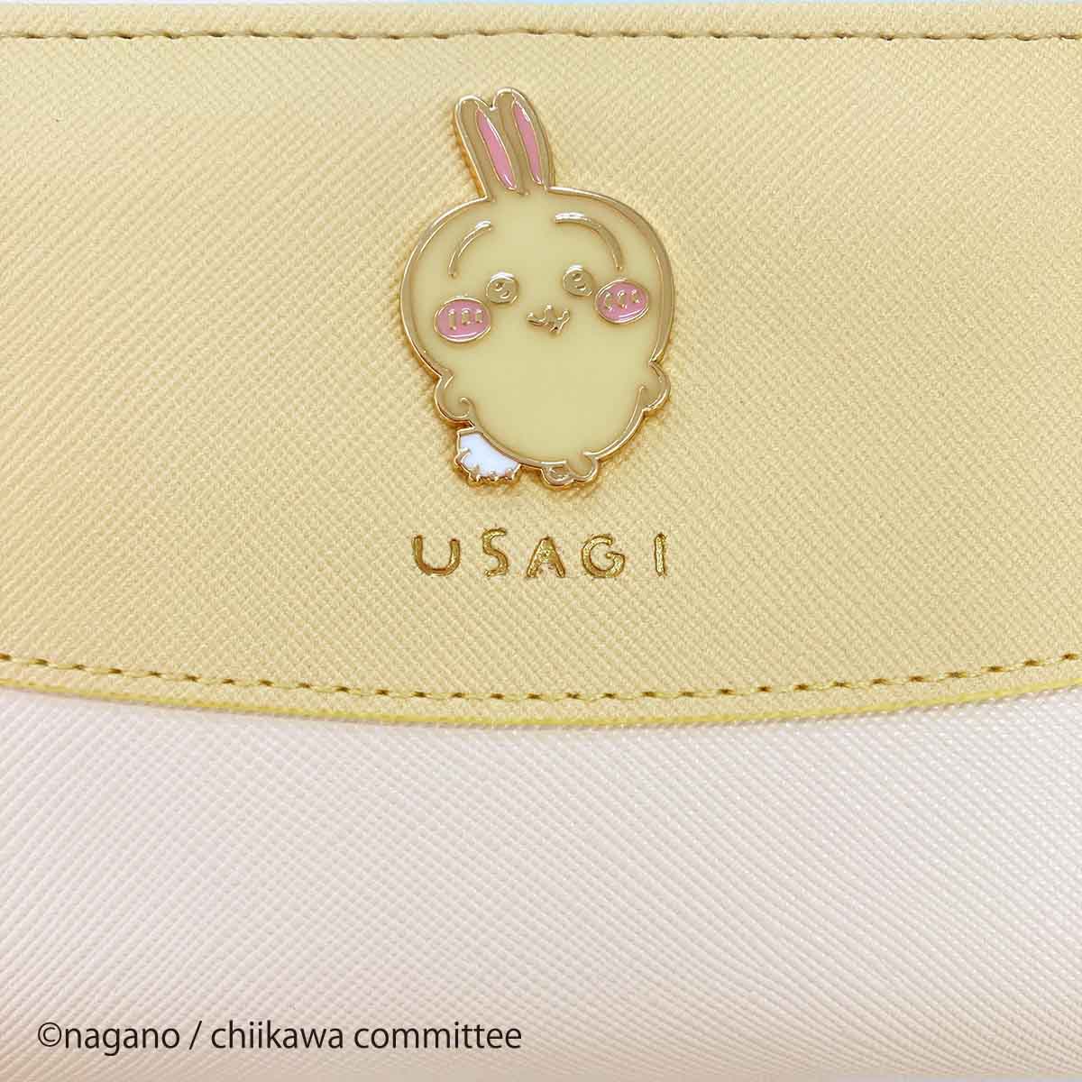 ちいかわ バッジラウンド長財布（うさぎ） - Image 7