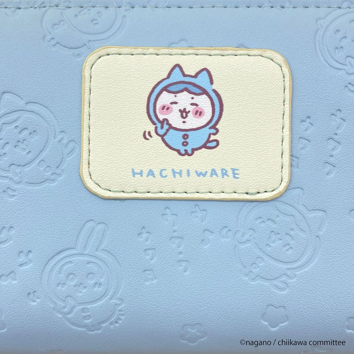 ちいかわ プリントワッペン型押し長財布（ハチワレ) - Image 9