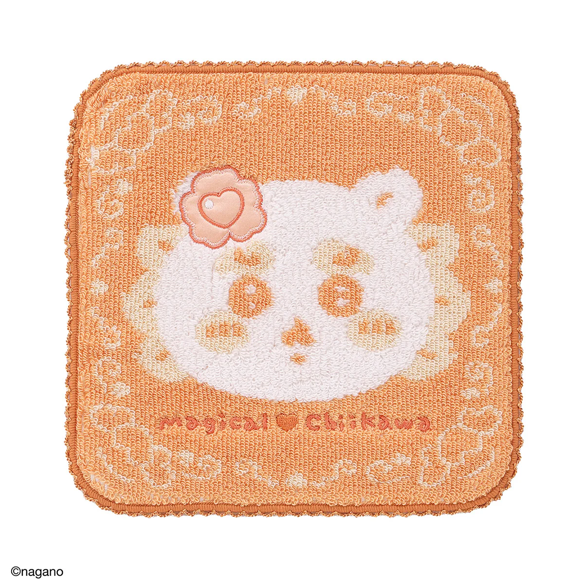 ちいかわ まじかるちいかわ タオルハンカチ（小さいやつ オレンジ） - Image 3