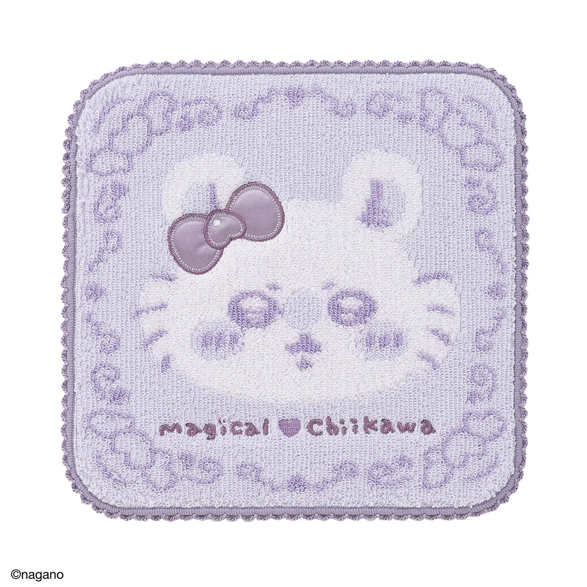 ちいかわ まじかるちいかわ タオルハンカチ（小さいやつ パープル） - Image 3