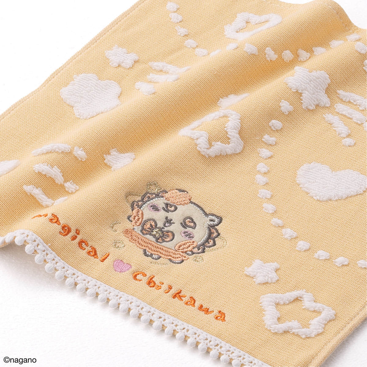 ちいかわ まじかるちいかわ タオルハンカチ（変身だ・オレンジ） - Image 2