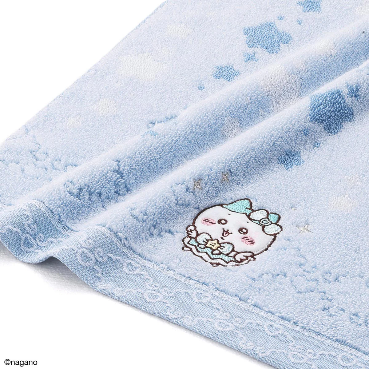 ちいかわ まじかるちいかわ フェイスタオル（なんかむちゃまじかる・ブルー） - Image 3