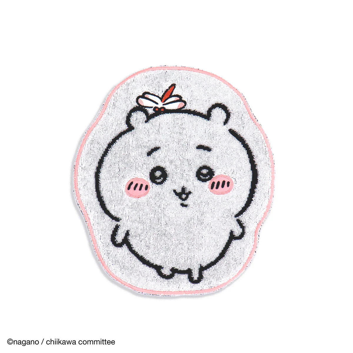 ちいかわ ダイカットタオルハンカチ（ピンク） - Image 2