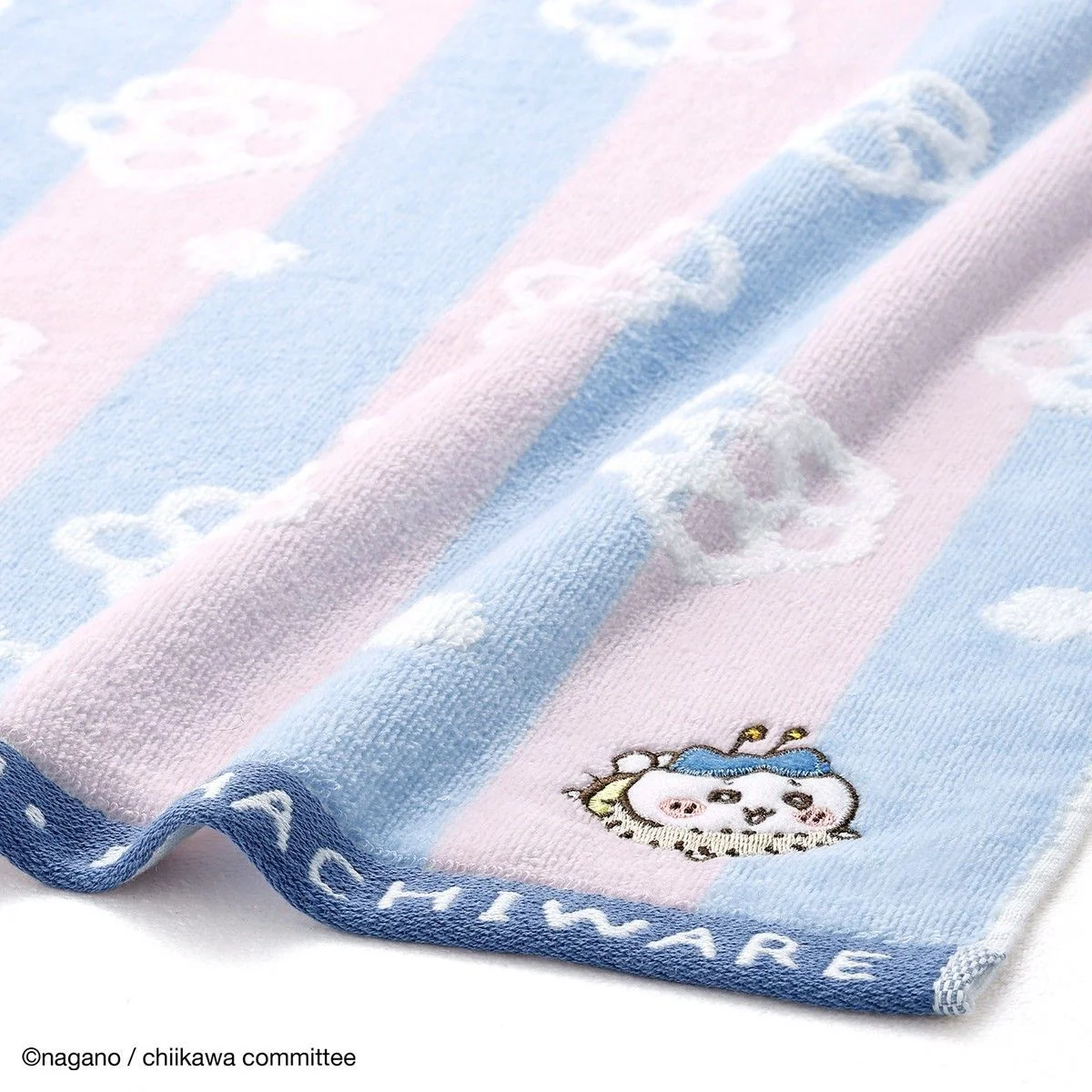 ちいかわ フェイスタオル（蜂たち ブルー） - Image 2