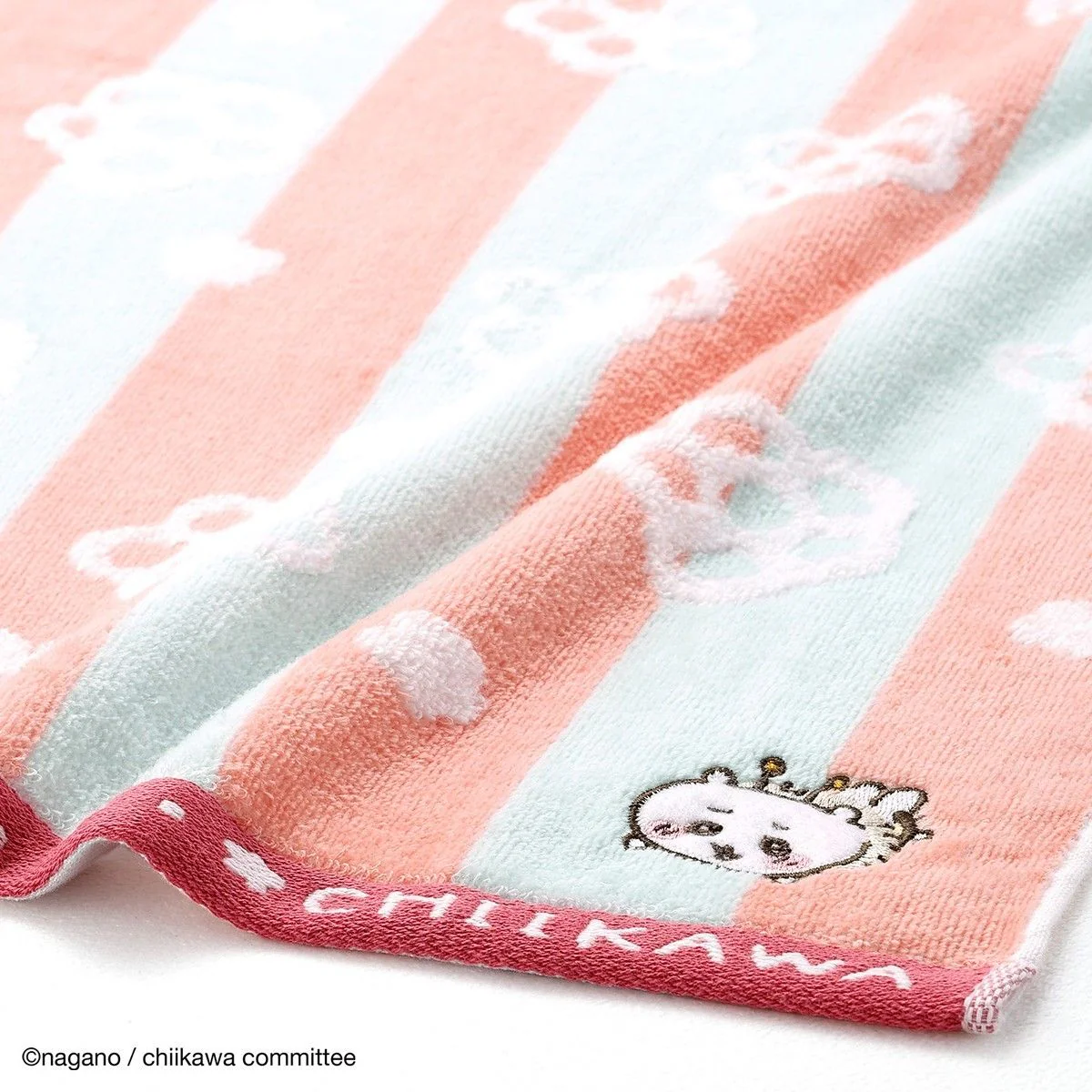 ちいかわ フェイスタオル（蜂たち ピンク） - Image 2