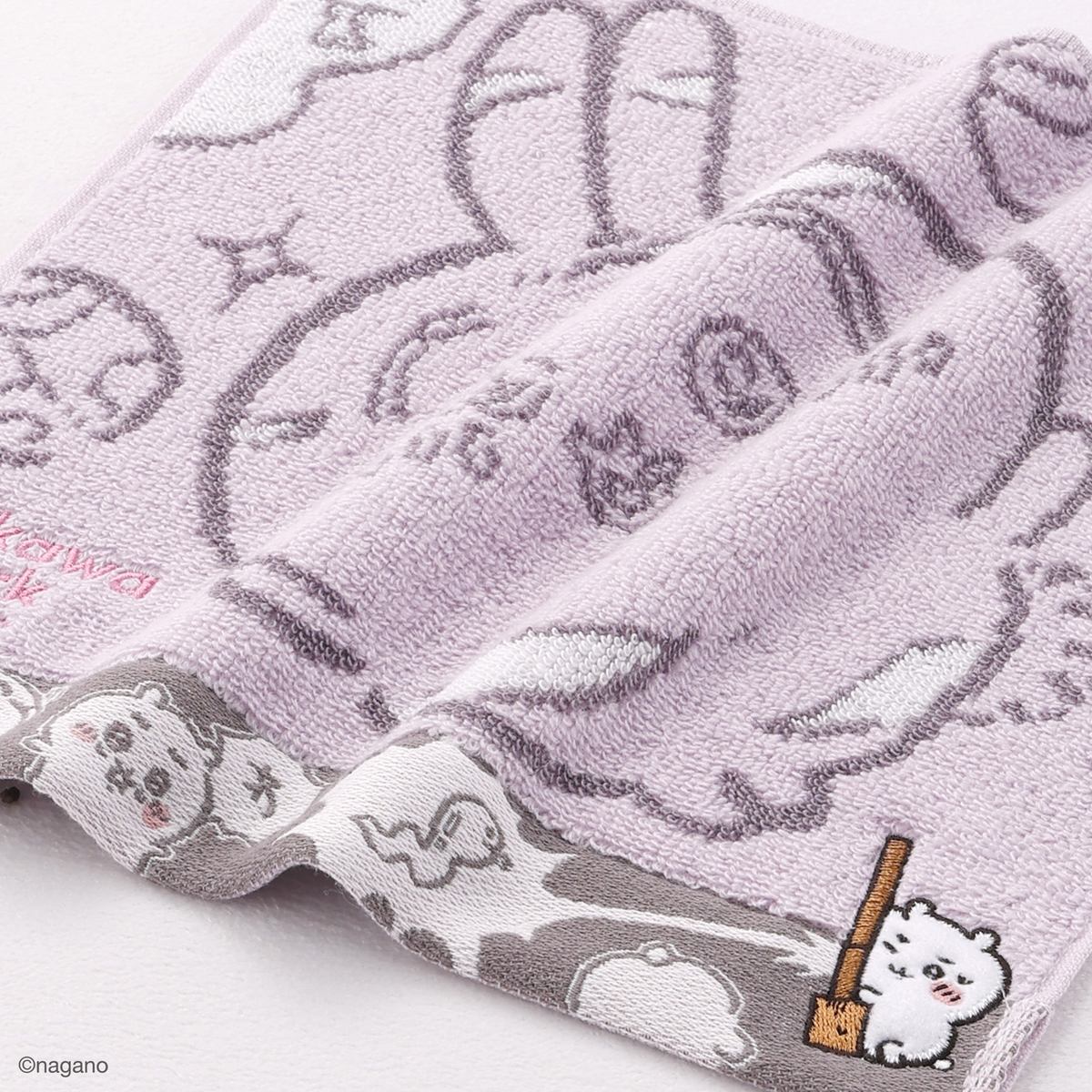 ちいかわ ちいかわパーク 拾魔 ミニタオルハンカチ（うさぎ） - Image 2