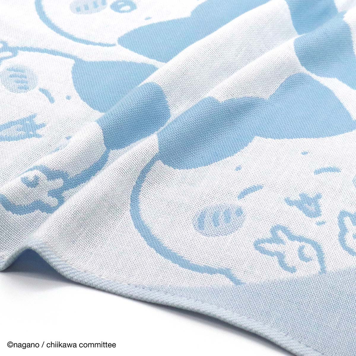 ちいかわ ウォッシュタオル（ピース ブルー） - Image 3