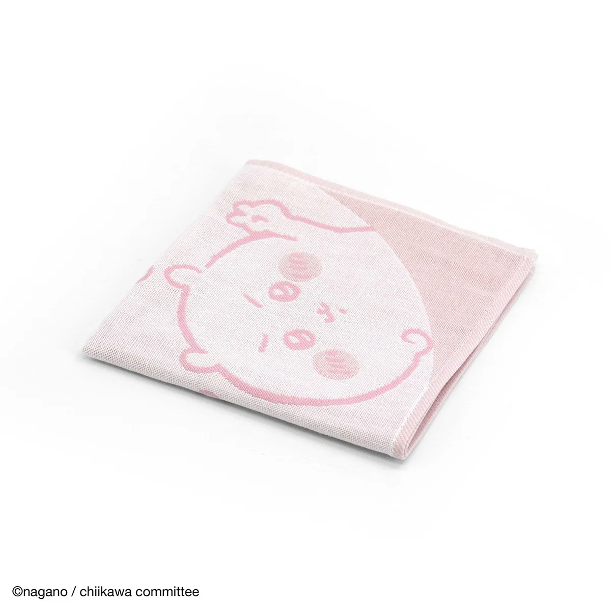 ちいかわ ウォッシュタオル（ピース ピンク） - Image 2
