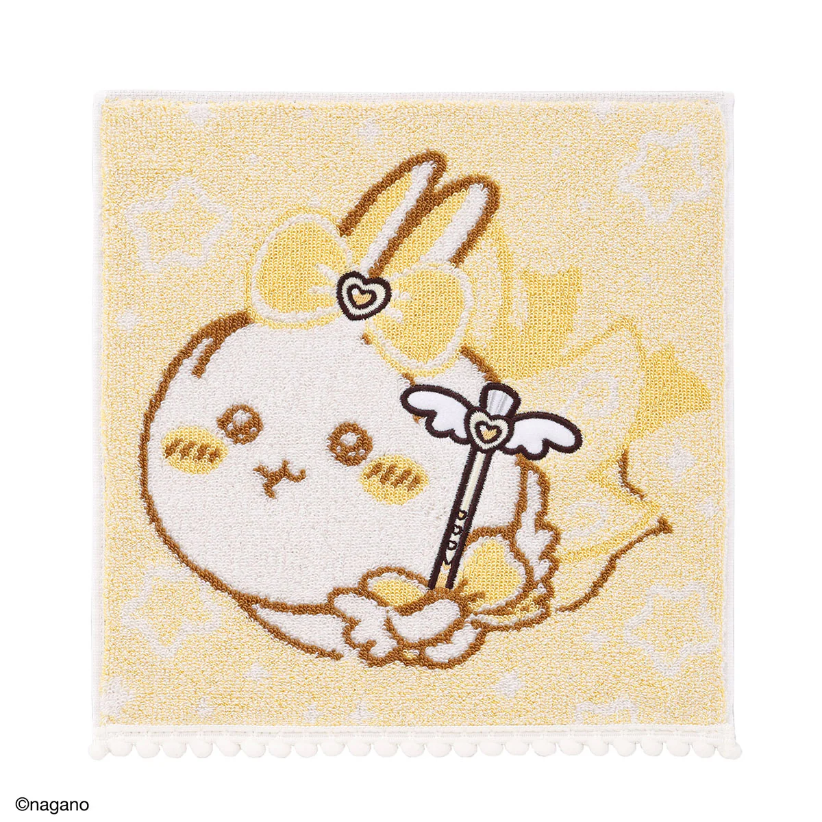 ちいかわ まじかるちいかわ タオルハンカチ(なんとかなれー・イエロー)