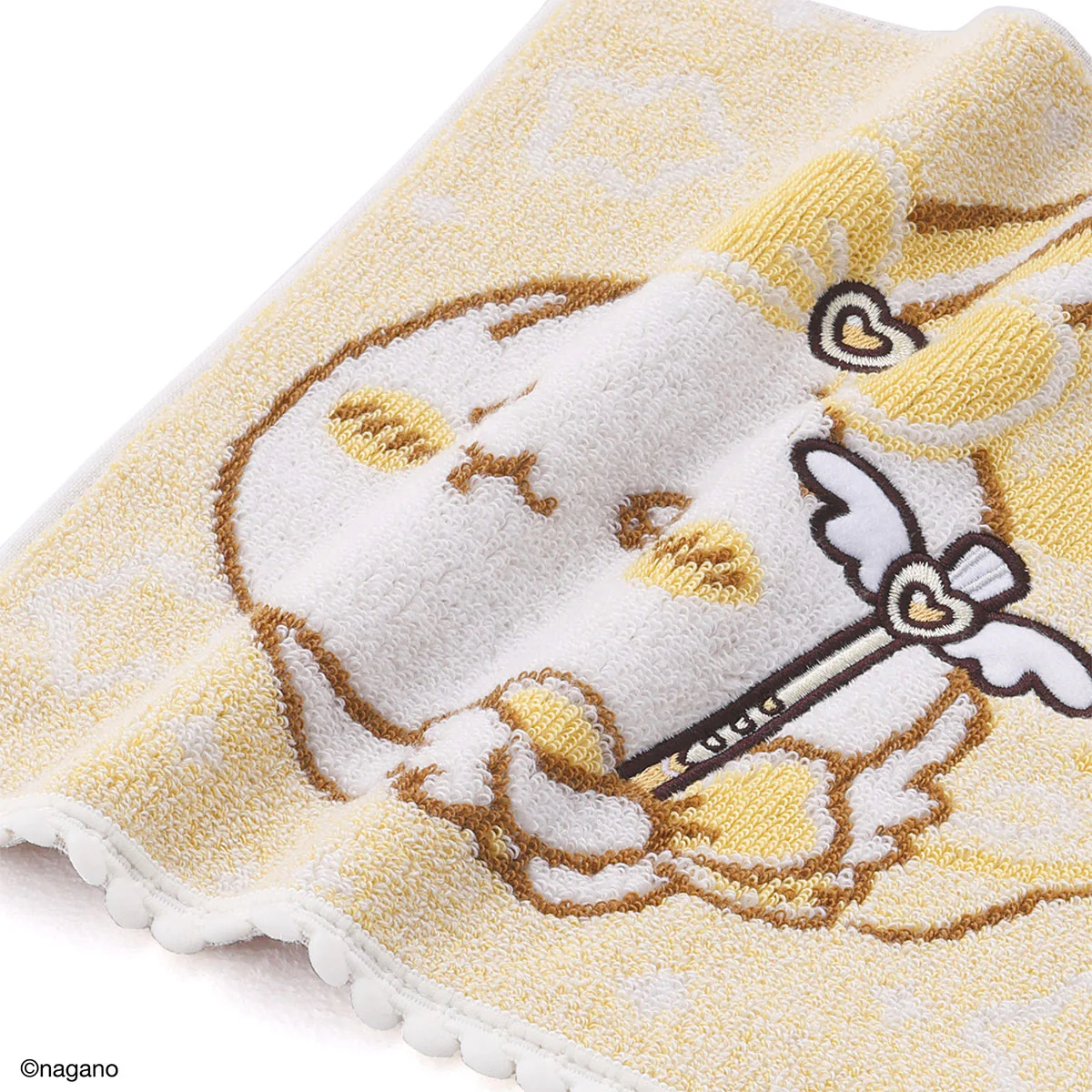 ちいかわ まじかるちいかわ タオルハンカチ(なんとかなれー・イエロー) - Image 2