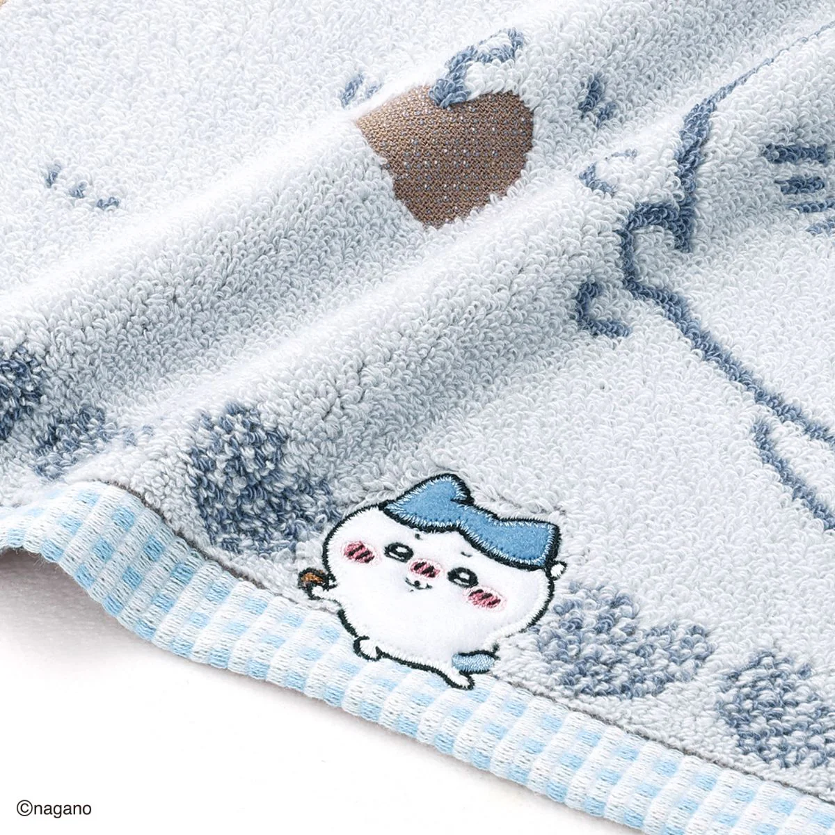ちいかわ フェイスタオル（チョコ・ブルー） - Image 3