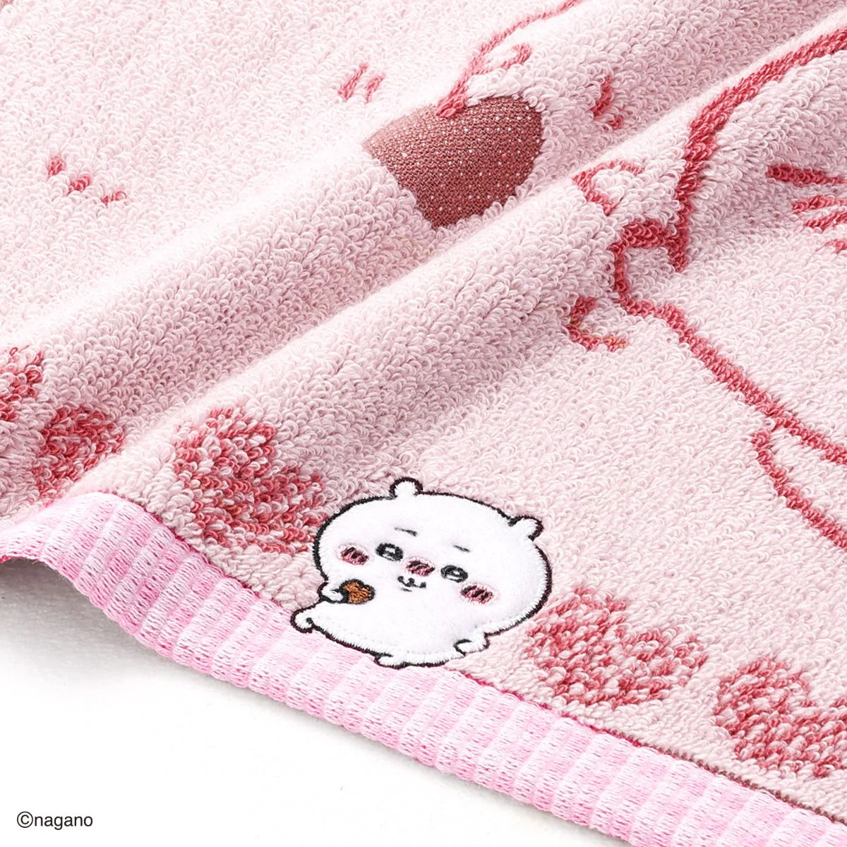 ちいかわ フェイスタオル（チョコ・ピンク） - Image 3