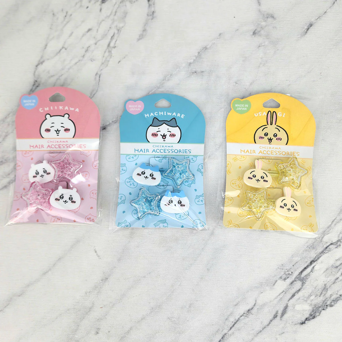 ちいかわ シェイクヘアポニー2P（ハチワレ） - Image 2