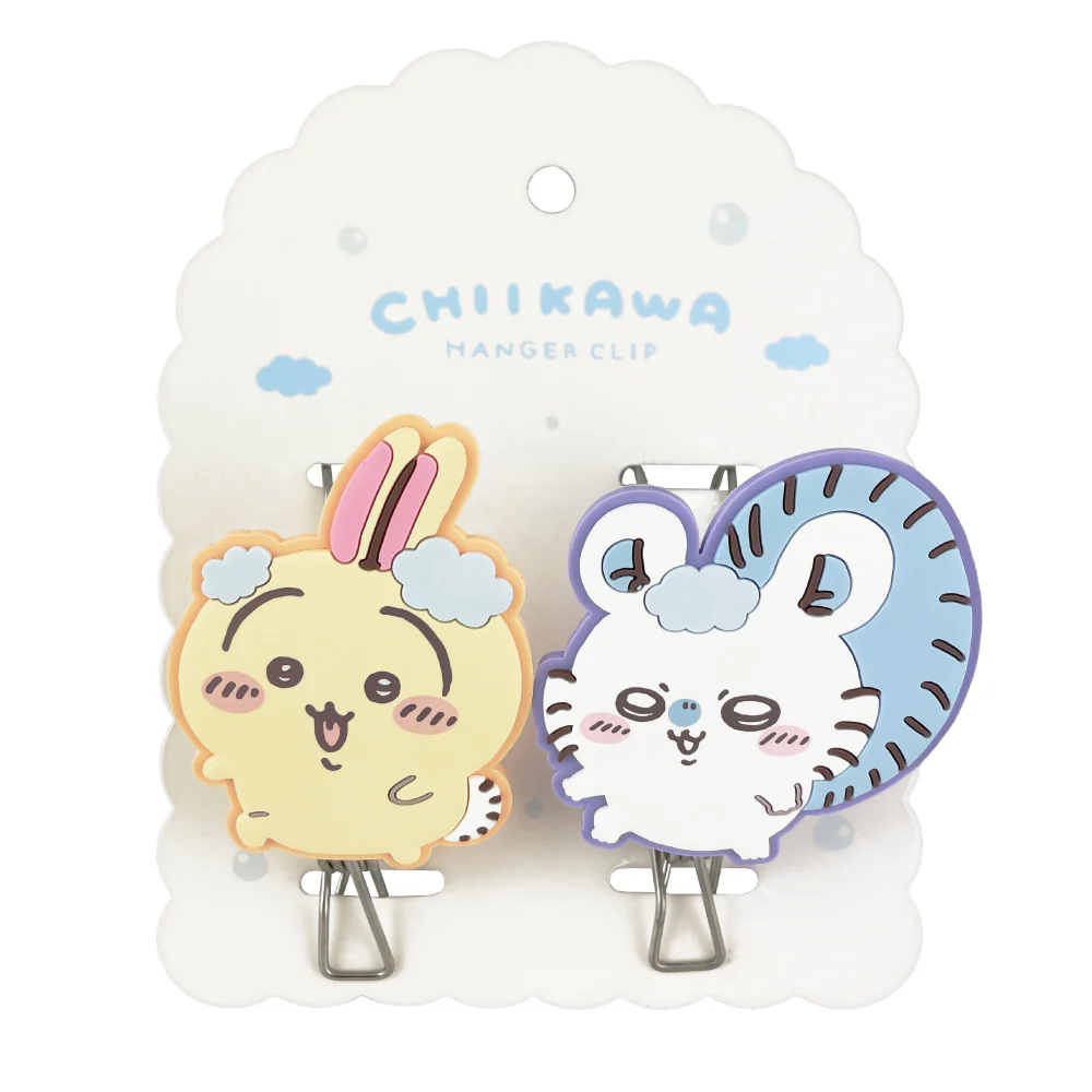 ちいかわ ハンガークリップ（ランドリー うさぎ&モモンガ） - Image 5