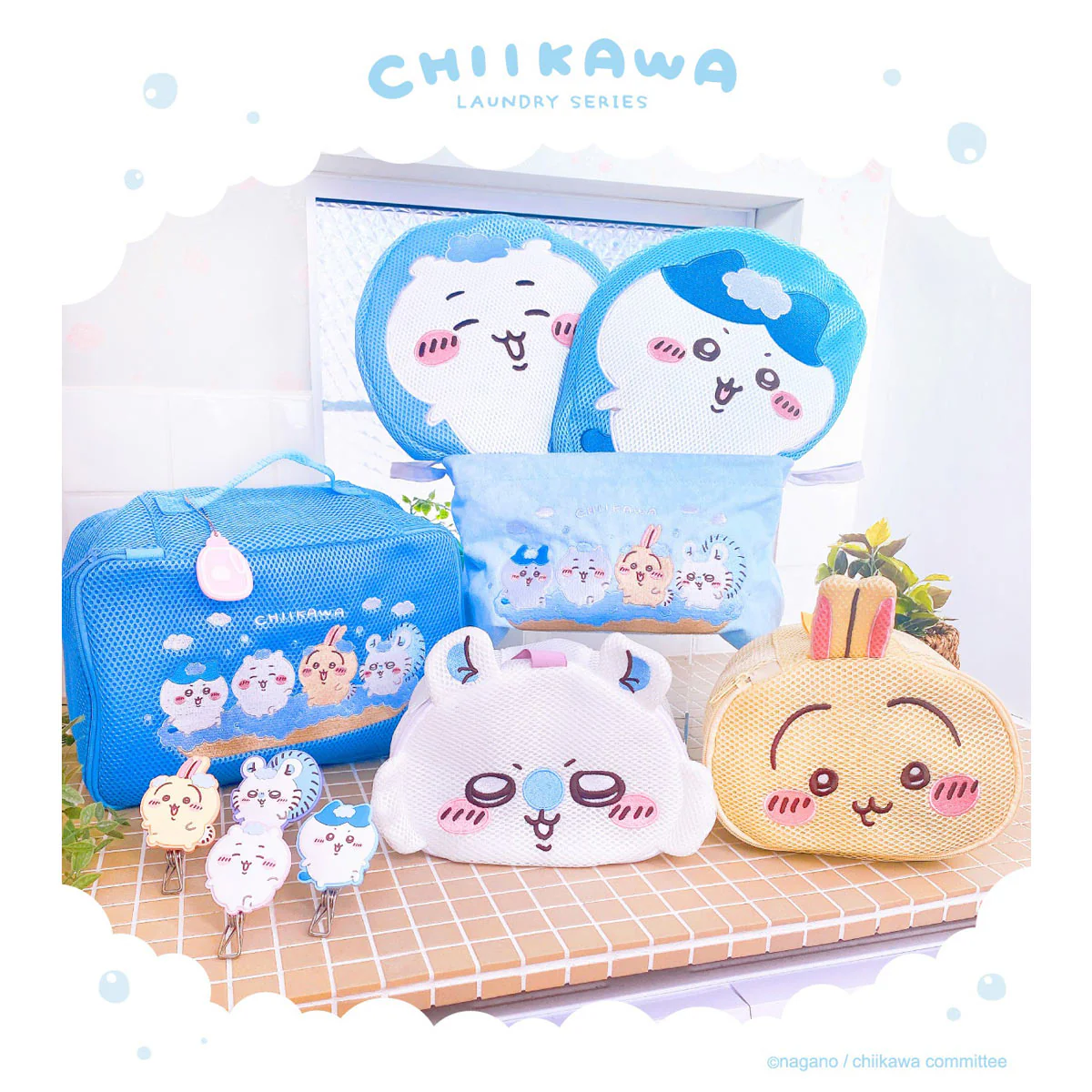 ちいかわ ハンガークリップ（ランドリー ちいかわ&ハチワレ） - Image 2