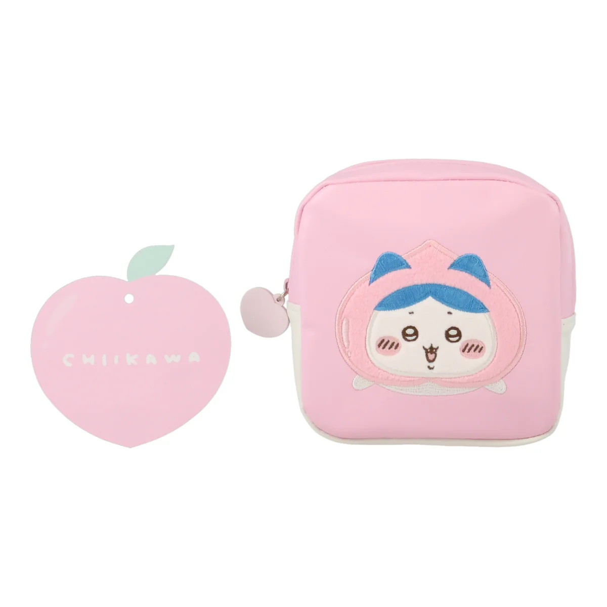 ちいかわ スクエアポーチ（ピーチハチワレ） - Image 3
