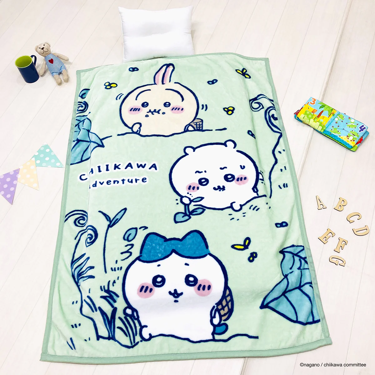 ちいかわ ジュニアサイズ毛布（冒険） - Image 2