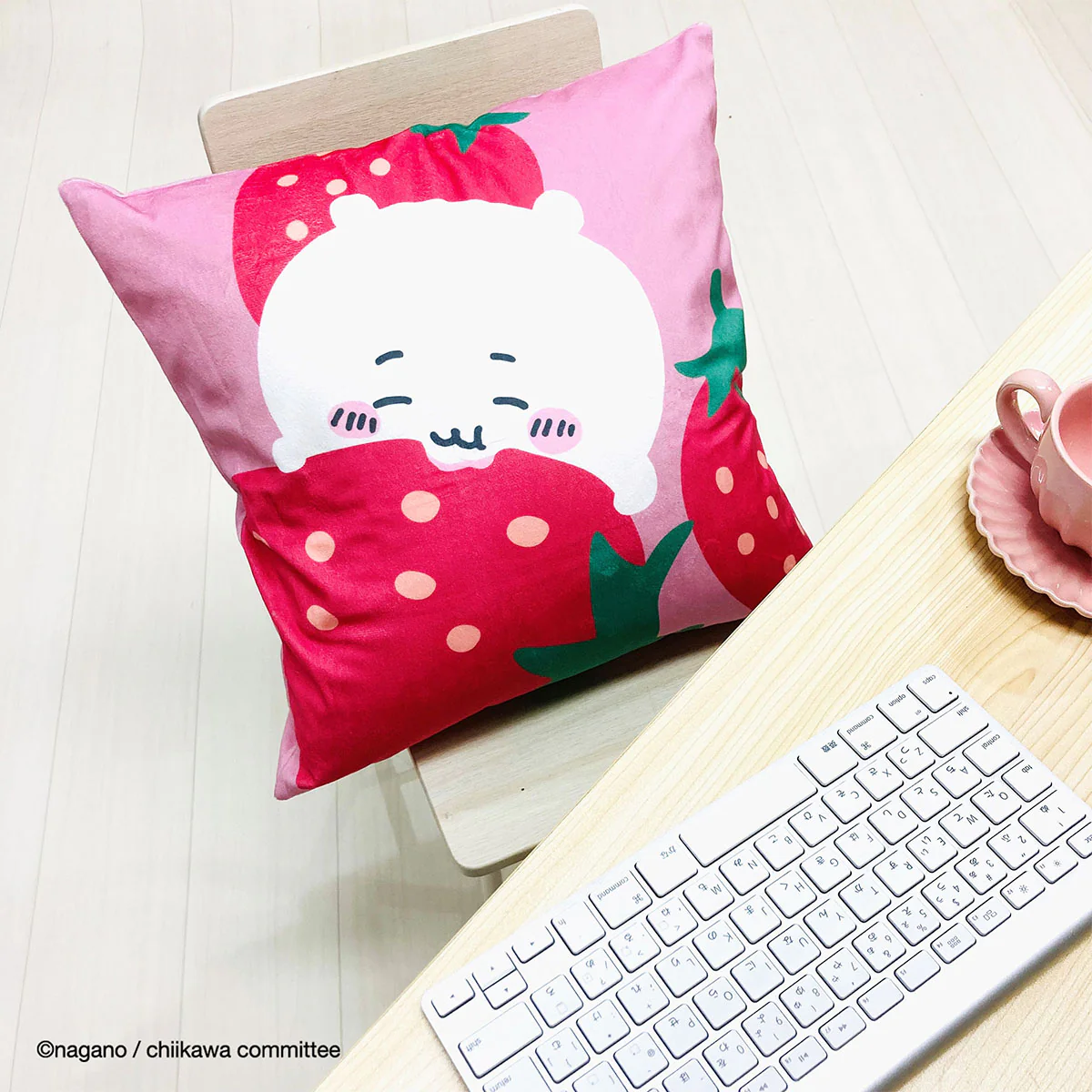 ちいかわ クッションカバー（ちいかわ いちご） - Image 7