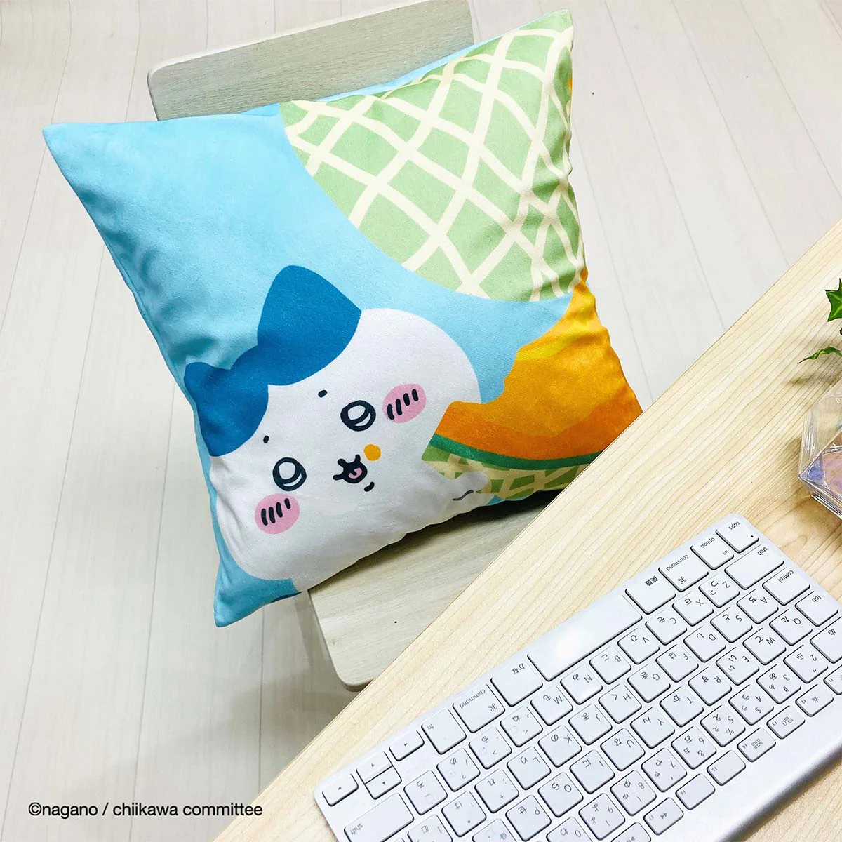 ちいかわ クッションカバー(ハチワレ メロン) - Image 7