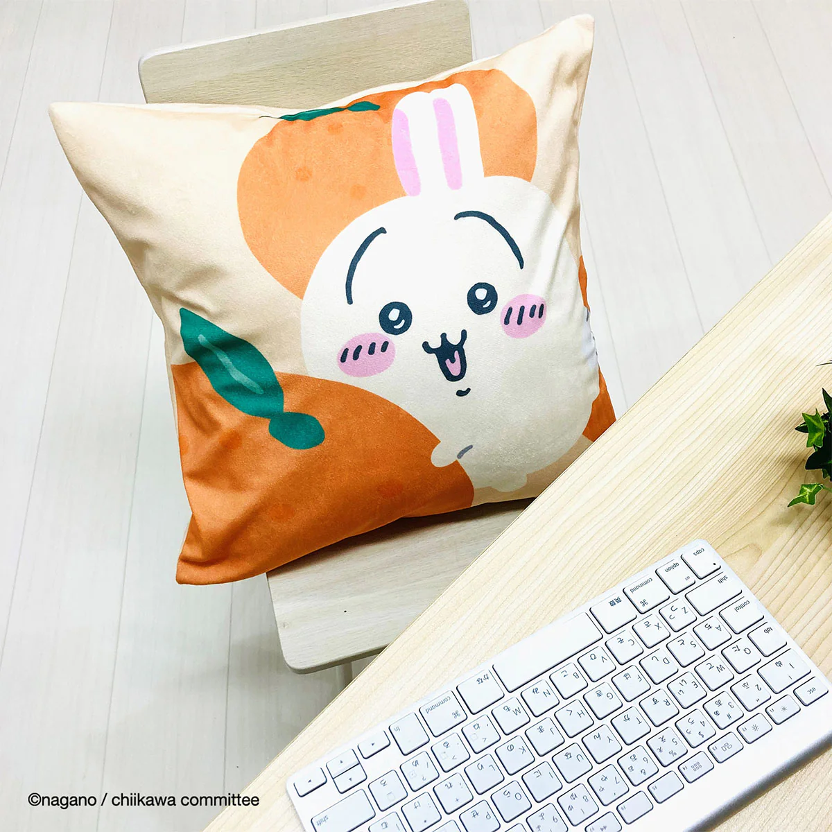 ちいかわ クッションカバー（うさぎ みかん） - Image 7