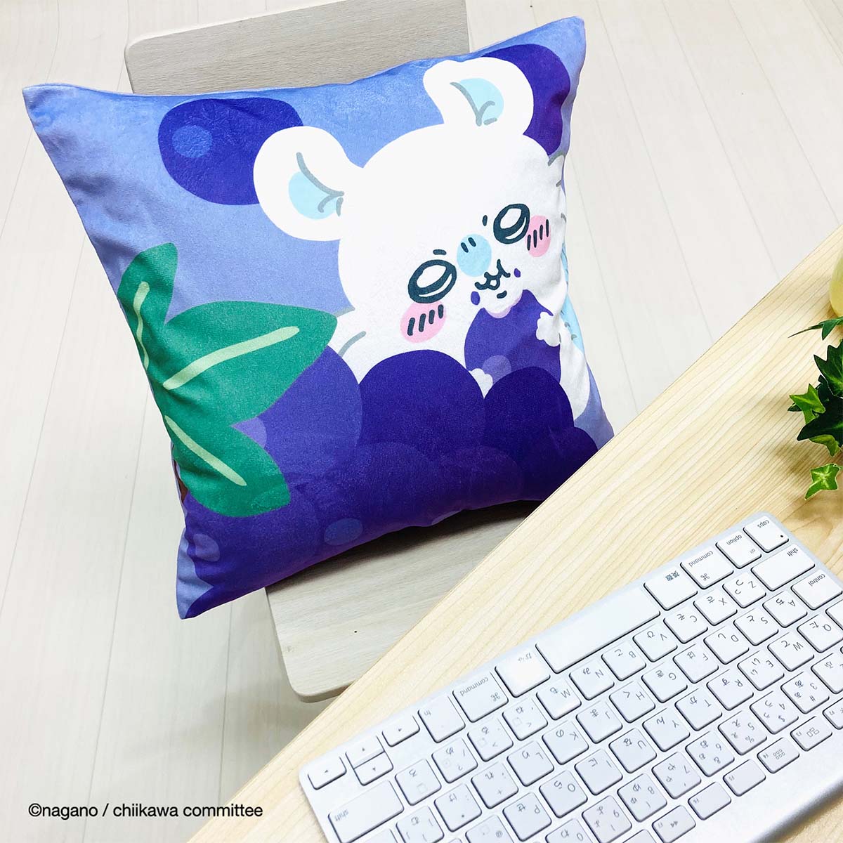 ちいかわ クッションカバー（モモンガ ぶどう） - Image 7