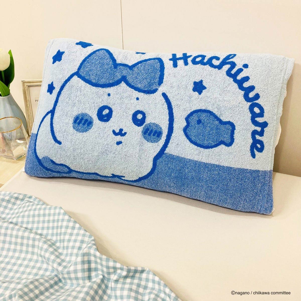 ちいかわ のびのび枕カバー（ハチワレ） - Image 5