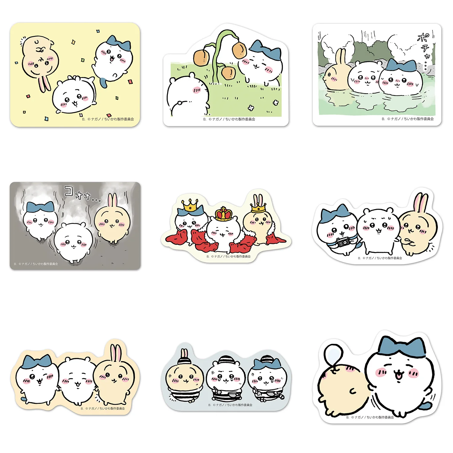 ちいかわ ダイカットステッカーセット2（全16種）1BOX 20パック入 - Image 4