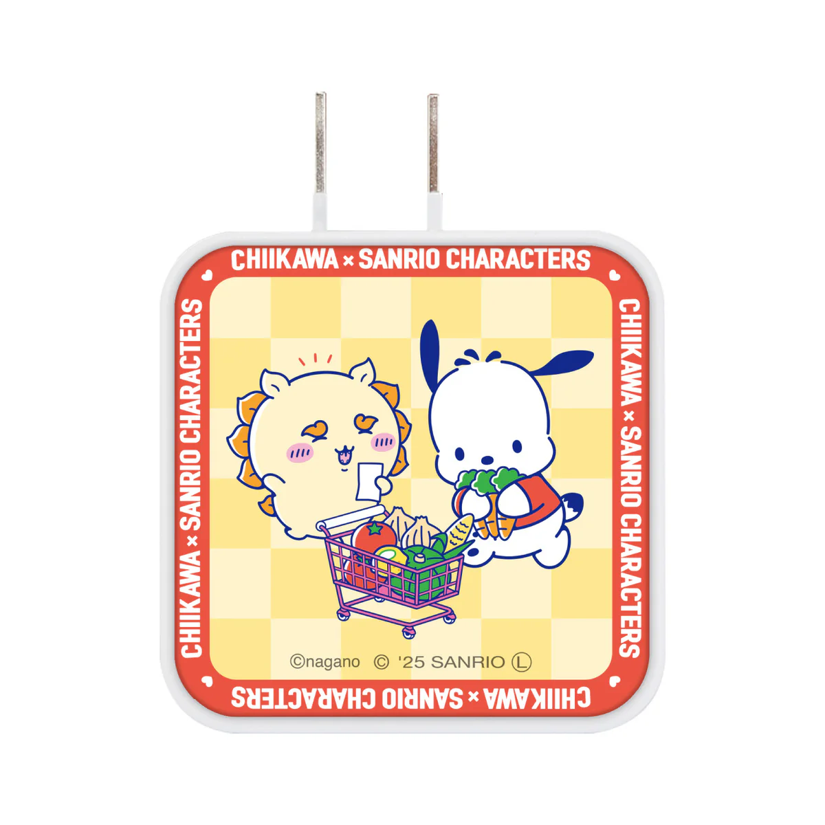 ちいかわ×サンリオキャラクターズ スーパーマーケットなUSB／USB Type-C ACアダプタ（シーサー＆ポチャッコ） - Image 3
