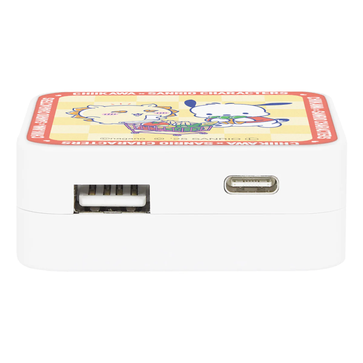ちいかわ×サンリオキャラクターズ スーパーマーケットなUSB／USB Type-C ACアダプタ（シーサー＆ポチャッコ） - Image 4