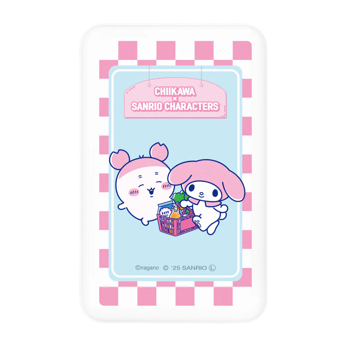 ちいかわ×サンリオキャラクターズ スーパーマーケットなMagSafe対応 ワイヤレスリチウム充電器 5000mAh（古本屋＆マイメロディ） - Image 4