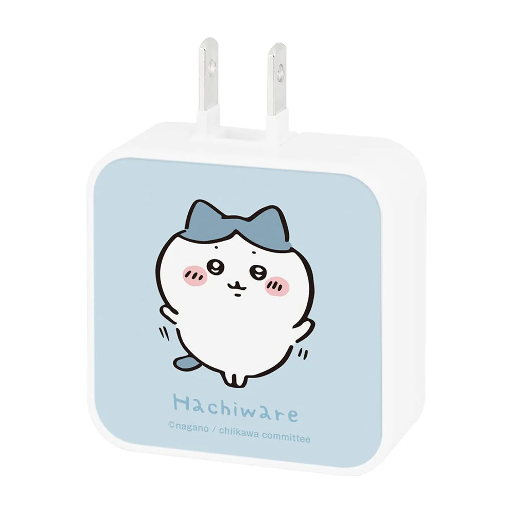 ちいかわ USB/USB Type-C ACアダプタ（ハチワレ） - Image 2
