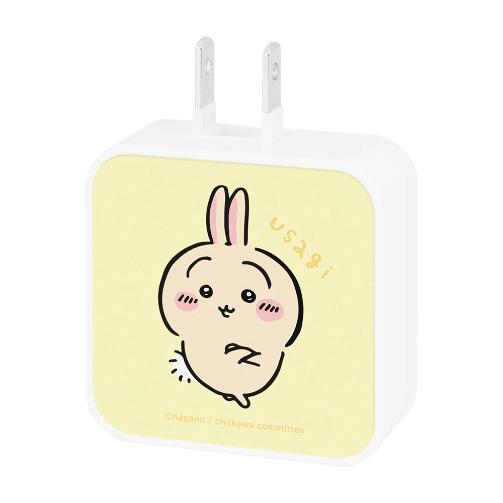 ちいかわ USB/USB Type-C ACアダプタ(うさぎ) - Image 2