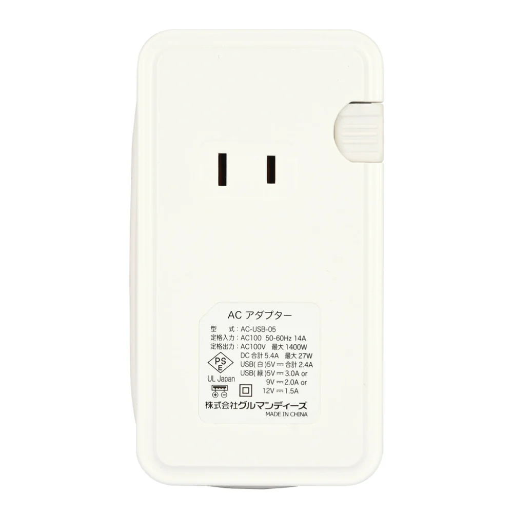 ちいかわ USBポート付きACタップ（総柄） - Image 2