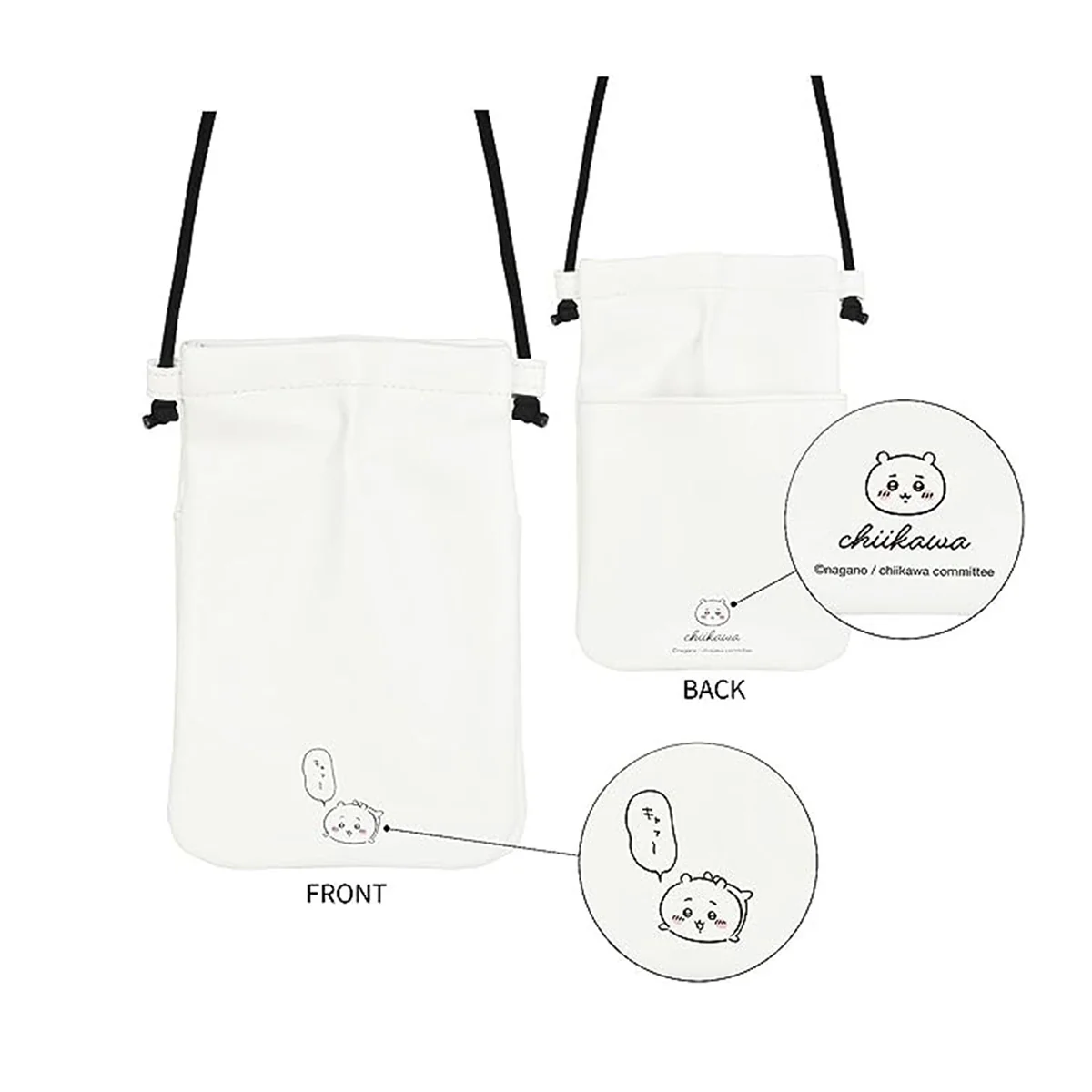 ちいかわ IIIIpocket スマートフォンポーチ(ちいかわ) - Image 2