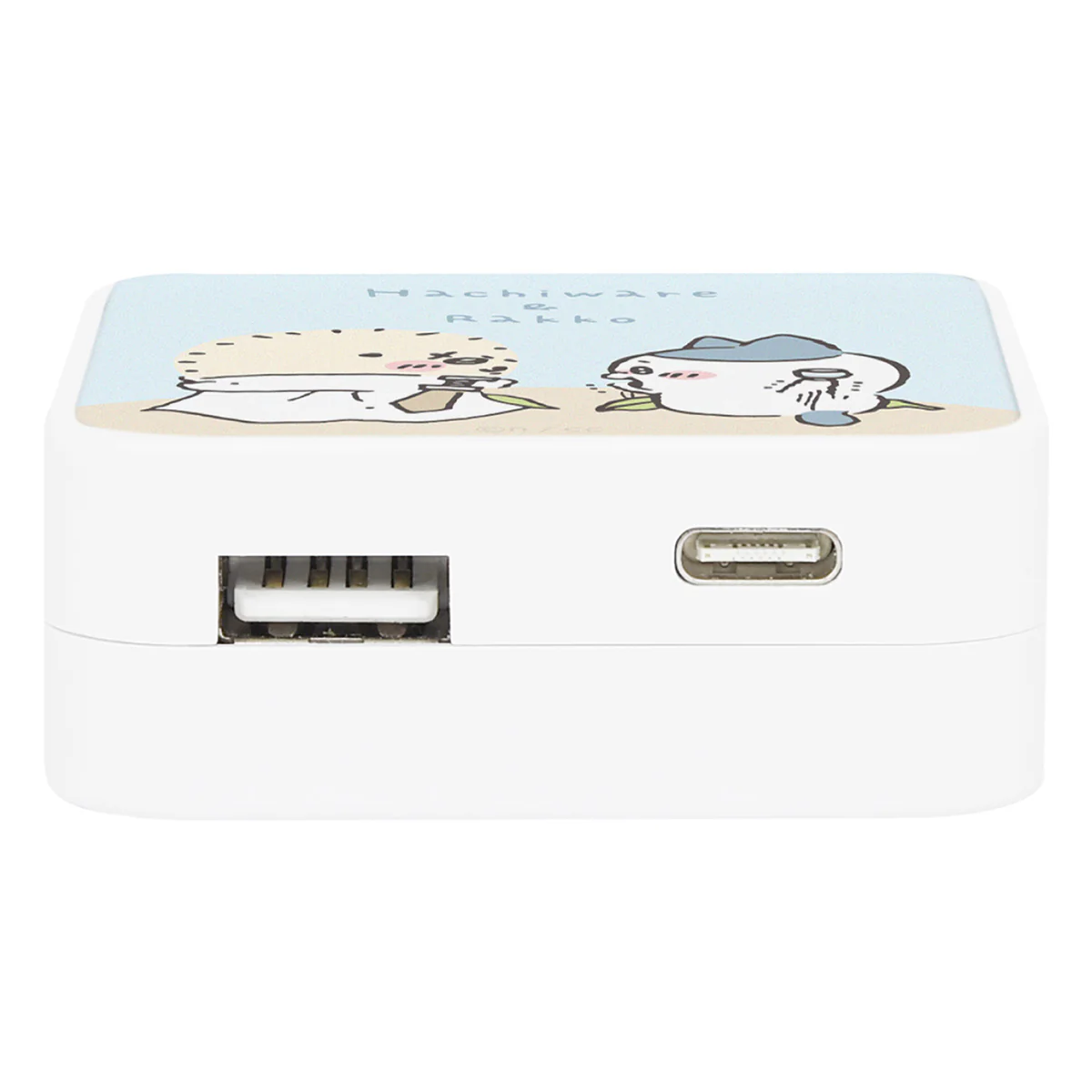 ちいかわ USB/USB Type-C ACアダプタ（ハチワレ＆ラッコ） - Image 3