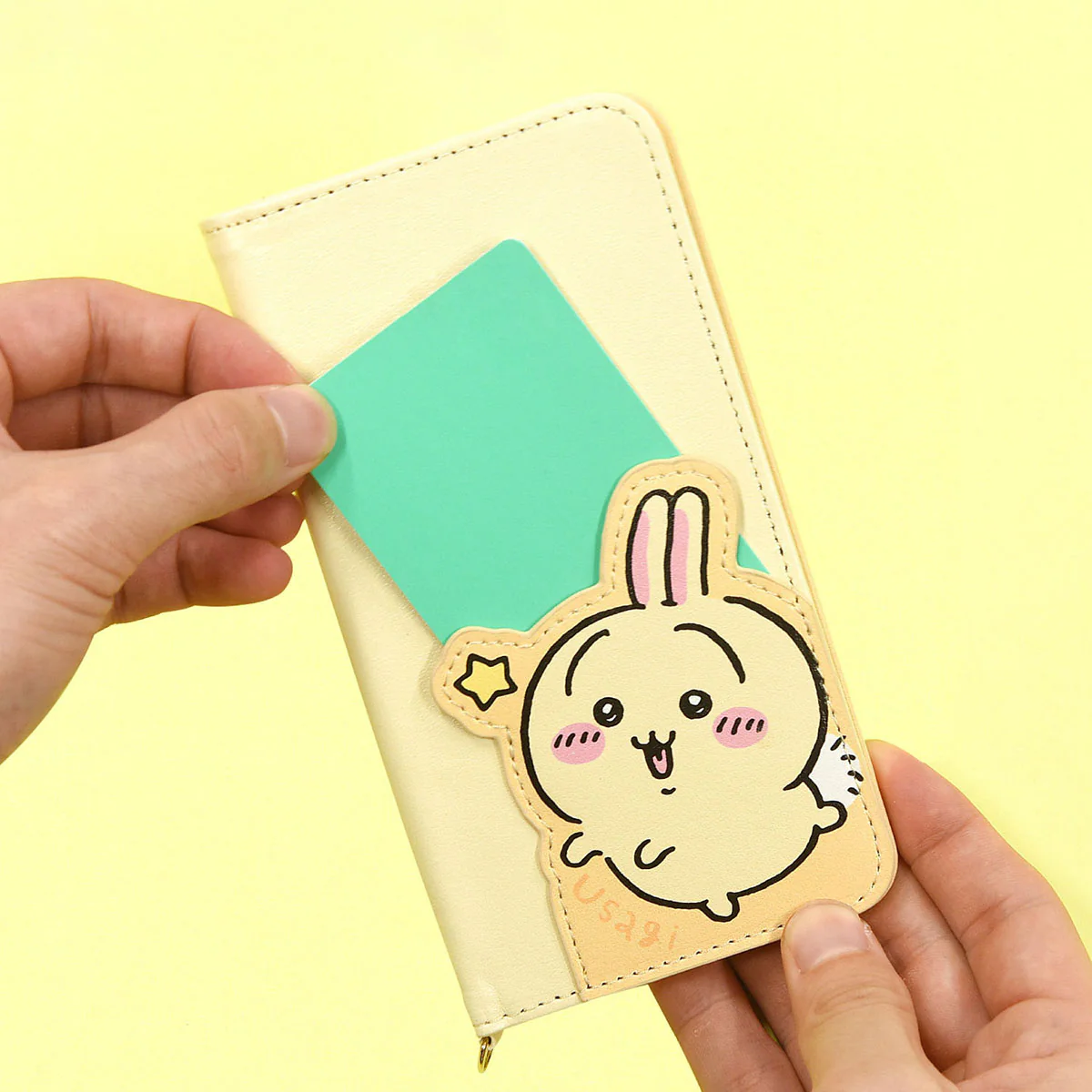 ちいかわ ダイカットマルチフリップカバー M＋（うさぎ） - Image 2