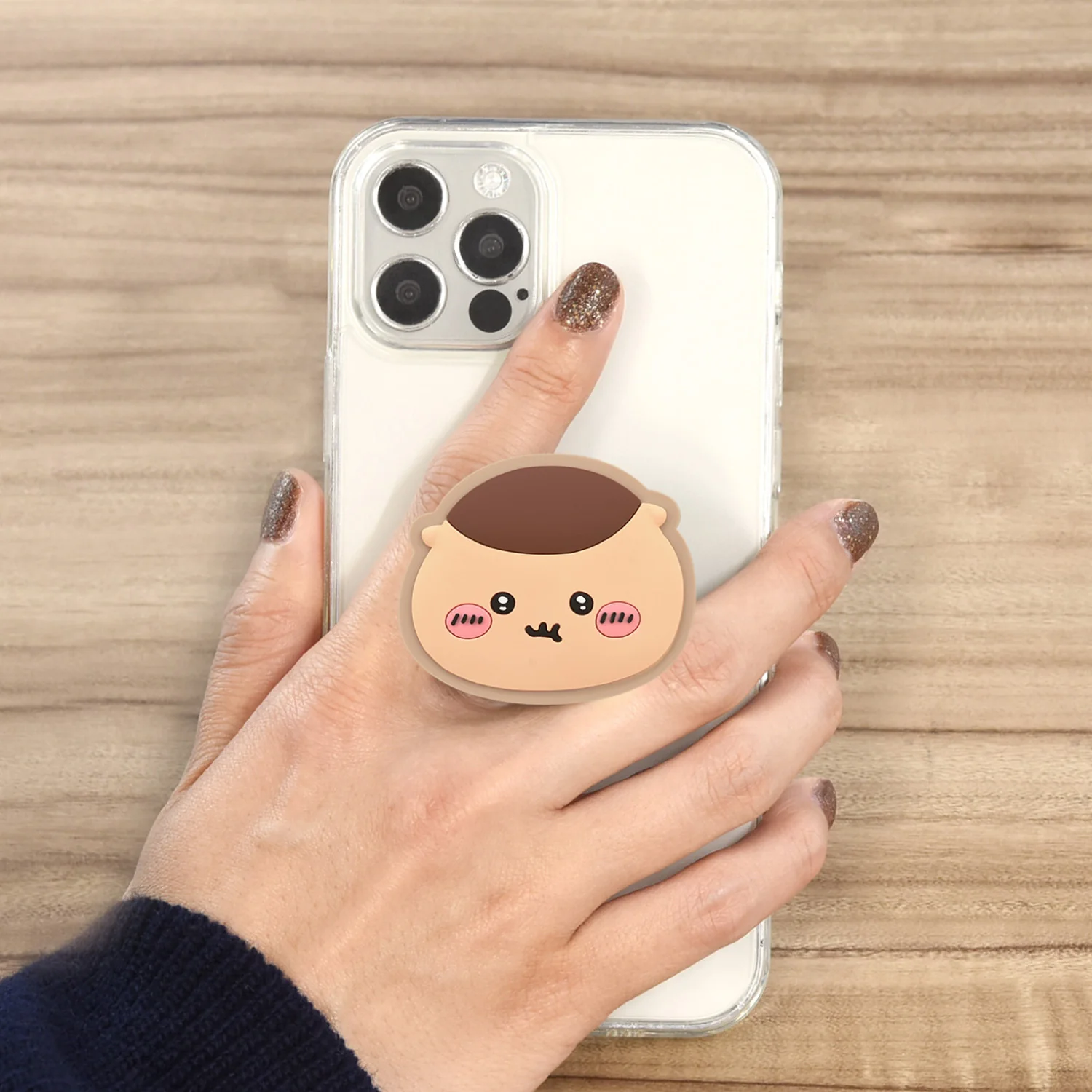 ちいかわ ダイカット ソフト POCOPOCO(くりまんじゅう) - Image 3