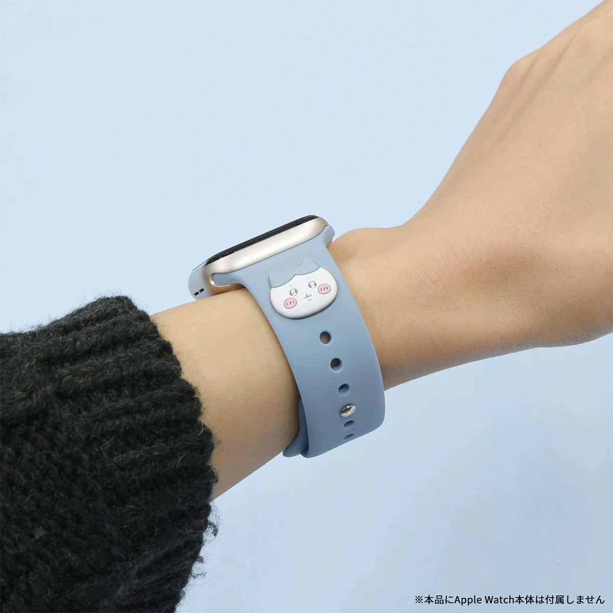 ちいかわ Apple Watch 41/40/38mm対応 シリコンバンド（ハチワレ） - Image 3