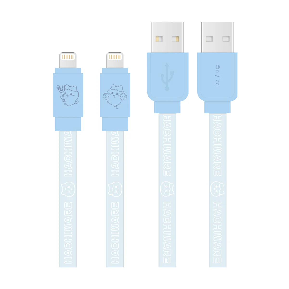 ちいかわ Lightning対応 同期&充電ケーブル(ハチワレ) - Image 4
