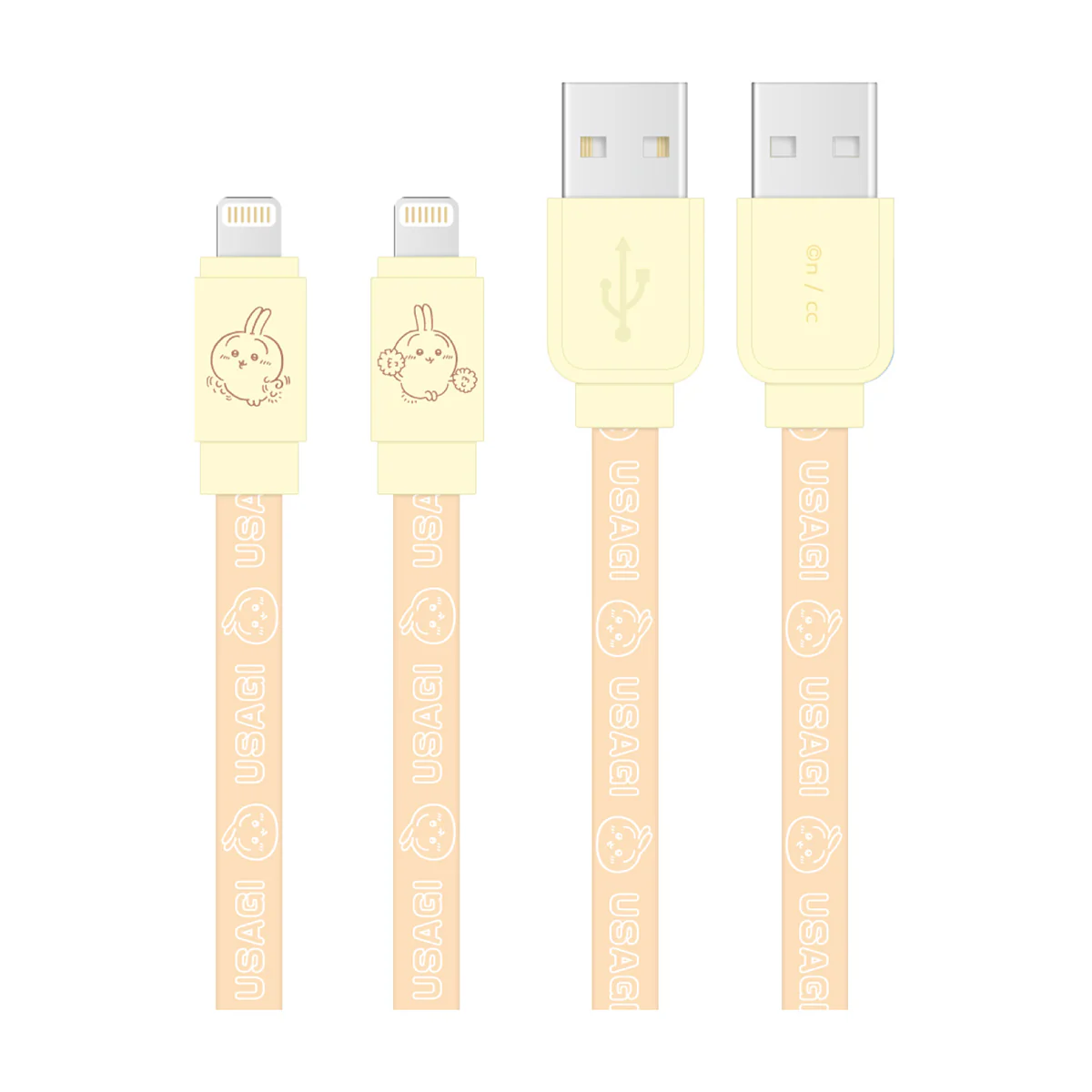 ちいかわ Lightning対応 同期＆充電ケーブル（うさぎ） - Image 4